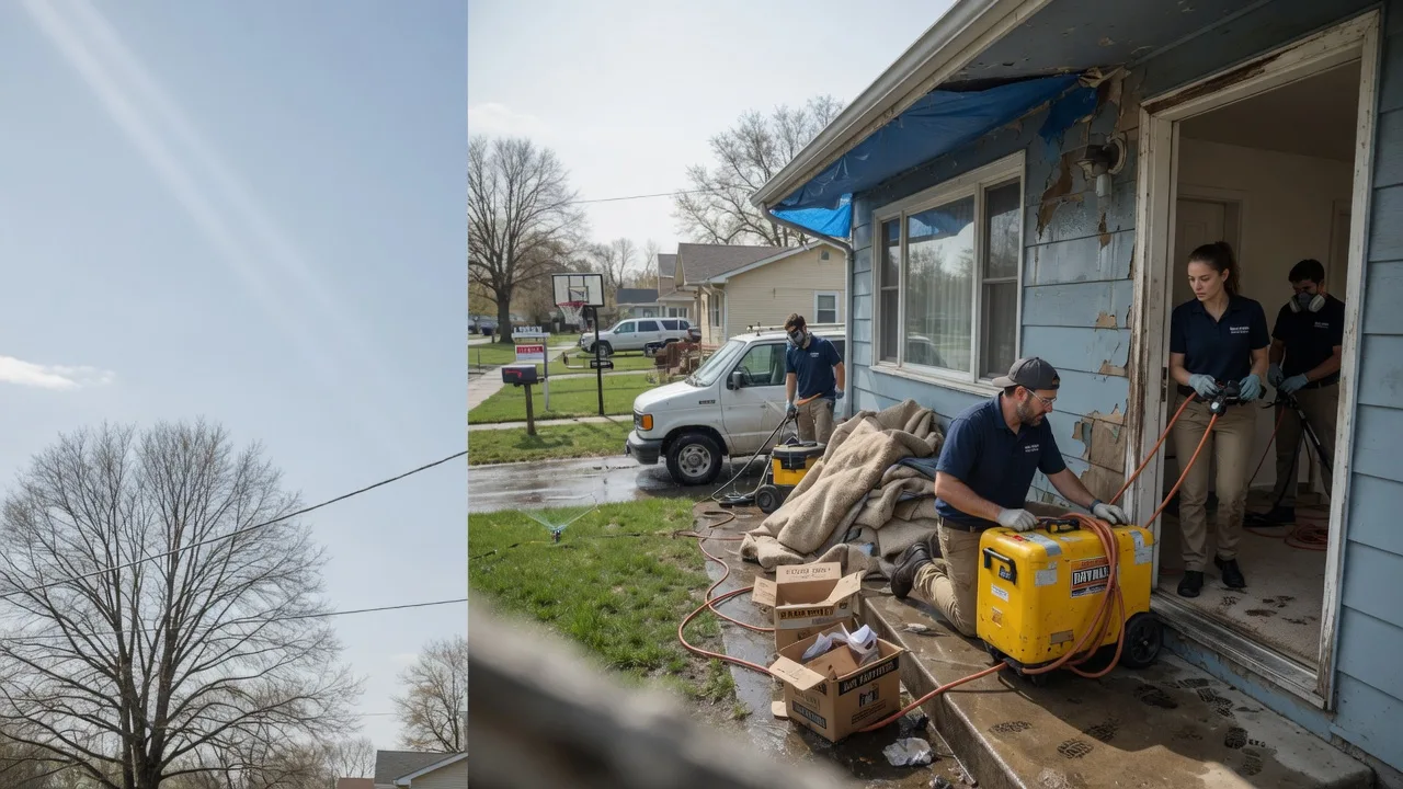 Basement Flood Cleanup in Grabill, IN near me